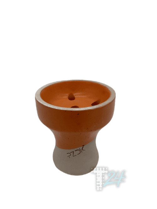 Pizduk Hookah / Чаша Pizduk X €33 Base Glaze Orange XXX в ХукаГиперМаркете Т24