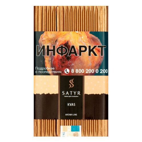 Satyr / Табак Satyr Aroma Kvas, 100г [M] в ХукаГиперМаркете Т24