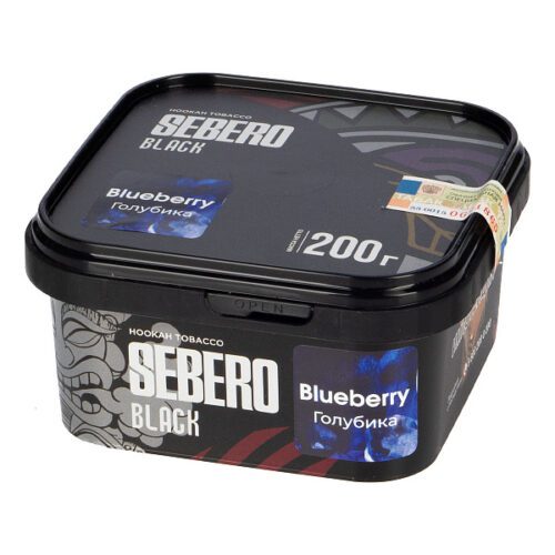 Sebero / Табак Sebero Black Blueberry, 200г [M] в ХукаГиперМаркете Т24