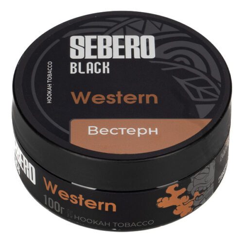 Sebero / Табак Sebero Black Western, 100г [M] в ХукаГиперМаркете Т24