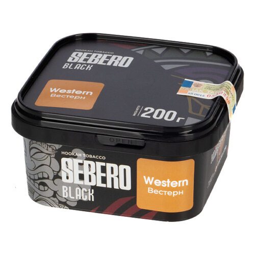 Sebero / Табак Sebero Black Western, 200г [M] в ХукаГиперМаркете Т24
