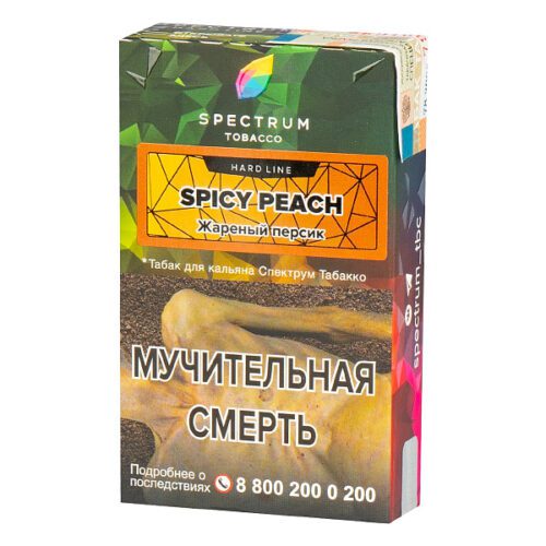 Spectrum / Табак Spectrum Hard Line Spicy Peach, 40г [M] в ХукаГиперМаркете Т24