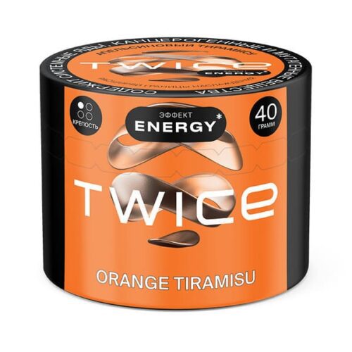 Twice / Табак Twice Апельсиновый тирамису, 40г [M] в ХукаГиперМаркете Т24