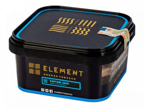 Element / Табак Element Вода Capitan Jack, 200г [M] в ХукаГиперМаркете Т24