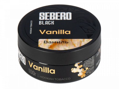 Sebero / Табак Sebero Black Vanilla, 100г [M] в ХукаГиперМаркете Т24