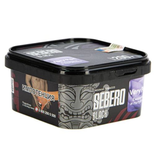 Sebero / Табак Sebero Black Very Peri, 200г [M] в ХукаГиперМаркете Т24
