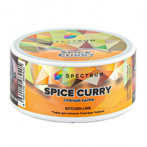 Spectrum / Табак Spectrum Kitchen line Spice curry, 25г в ХукаГиперМаркете Т24