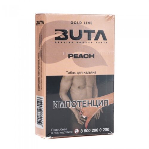 Buta / Табак Buta Gold line Peach, 50г [M] в ХукаГиперМаркете Т24