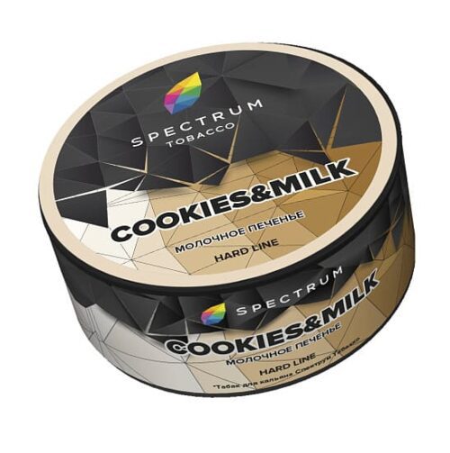 Spectrum / Табак Spectrum Hard Line Cookies milk, 25г [M] в ХукаГиперМаркете Т24