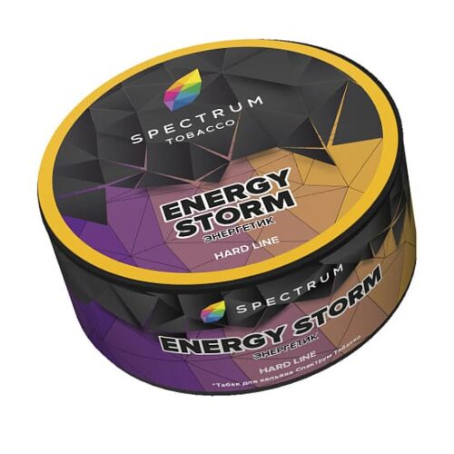 Spectrum / Табак Spectrum Hard Line Energy storm, 25г [M] в ХукаГиперМаркете Т24