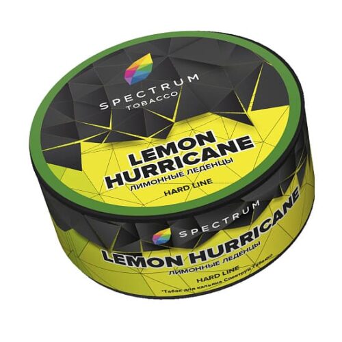 Spectrum / Табак Spectrum Hard Line Lemon hurricane, 25г [M] в ХукаГиперМаркете Т24