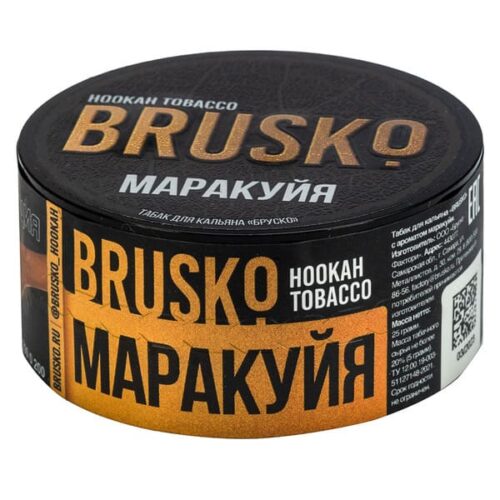 Brusko / Табак Brusko Маракуйя, 25г в ХукаГиперМаркете Т24