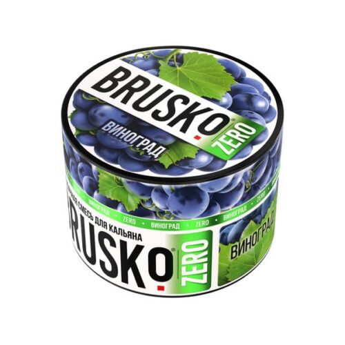 Brusko / Бестабачная смесь Brusko Zero Виноград, 50г в ХукаГиперМаркете Т24