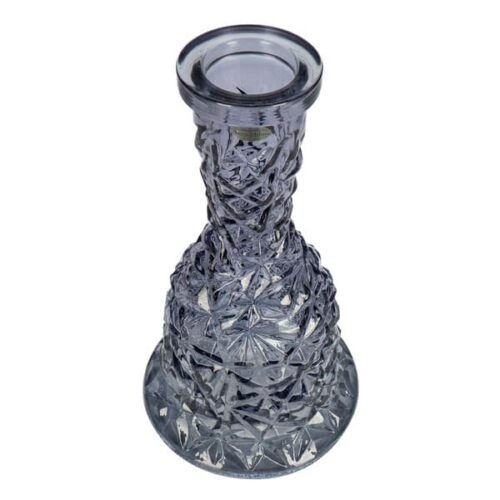 Glass / Колба Glass Khalil Mamoon Cristal Серый дым в ХукаГиперМаркете Т24
