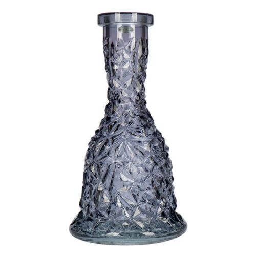 Glass / Колба Glass Khalil Mamoon Cristal Серый дым в ХукаГиперМаркете Т24
