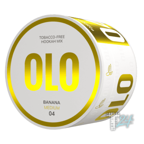 OLO / Бестабачная смесь OLO Medium Banana, 50г в ХукаГиперМаркете Т24