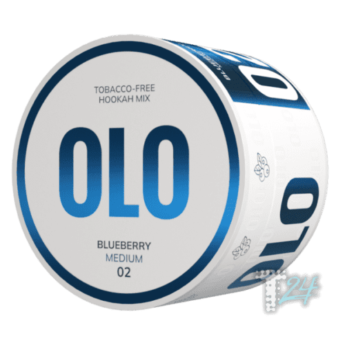 OLO / Бестабачная смесь OLO Medium Blueberry, 50г в ХукаГиперМаркете Т24