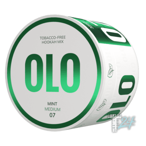 OLO / Бестабачная смесь OLO Medium Mint, 50г в ХукаГиперМаркете Т24