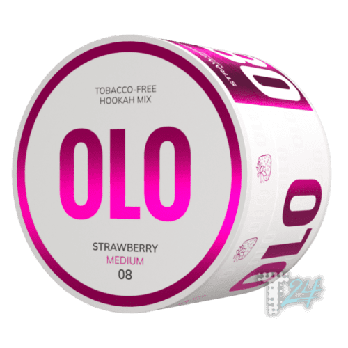 OLO / Бестабачная смесь OLO Medium Strawberry, 50г в ХукаГиперМаркете Т24