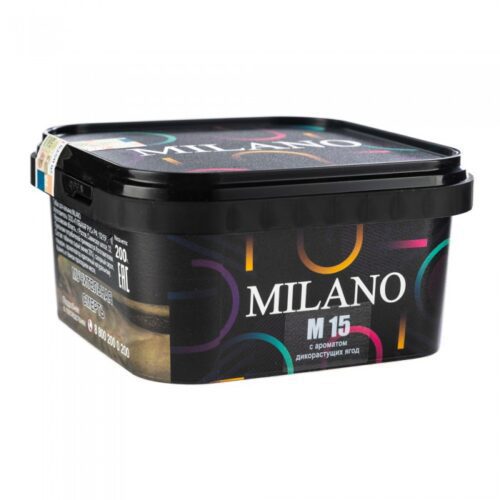 Milano Gold / Табак Milano Gold M15 Wild Berries, 200г [M] в ХукаГиперМаркете Т24