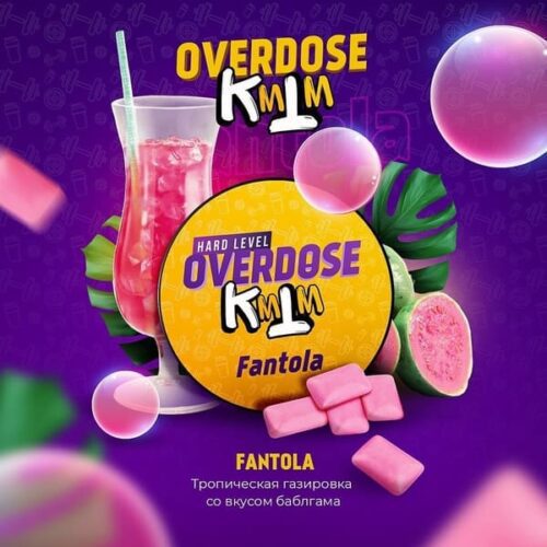 Overdose / Табак Overdose Fantola, 200г [M] в ХукаГиперМаркете Т24