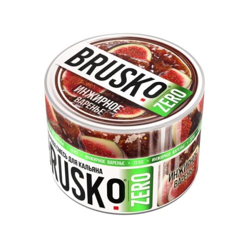Brusko / Бестабачная смесь Brusko Zero Инжирное варенье, 50г в ХукаГиперМаркете Т24