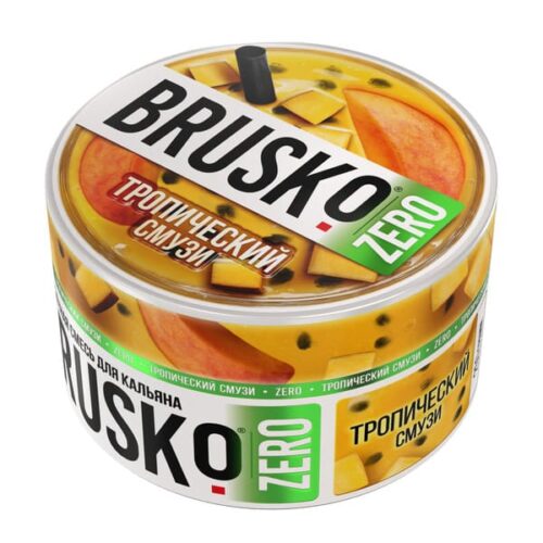 Brusko / Бестабачная смесь Brusko Zero Тропический смузи, 250г в ХукаГиперМаркете Т24