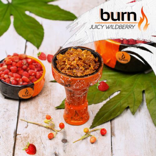Burn / Табак Burn Juicy wildberry, 100г [M] в ХукаГиперМаркете Т24
