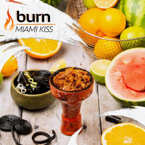 Burn / Табак Burn Miami kiss, 100г [M] в ХукаГиперМаркете Т24