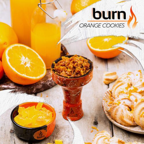 Burn / Табак Burn Orange cookies, 100г [M] в ХукаГиперМаркете Т24