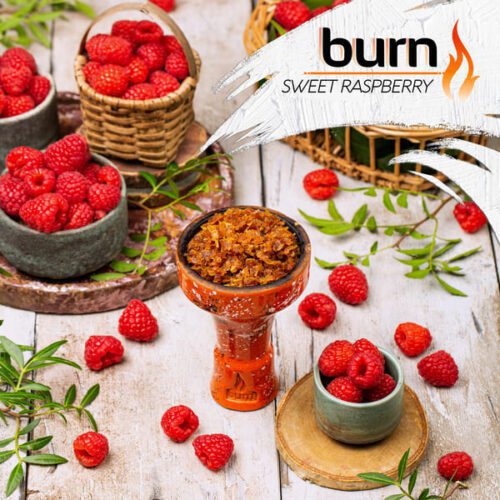 Burn / Табак Burn Sweet Raspberry, 100г [M] в ХукаГиперМаркете Т24