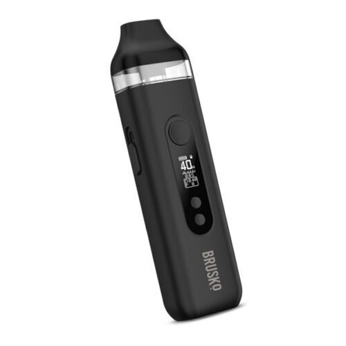 Brusko / Электронная сигарета Brusko Feelin X 1600 mAh Чёрный (многоразовая) в ХукаГиперМаркете Т24
