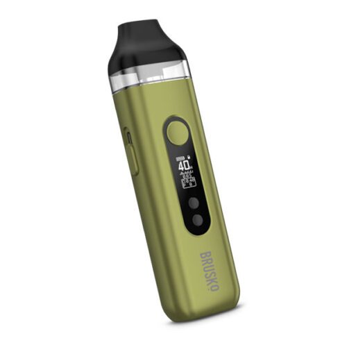 Brusko / Электронная сигарета Brusko Feelin X 1600 mAh Зеленый (многоразовая) в ХукаГиперМаркете Т24