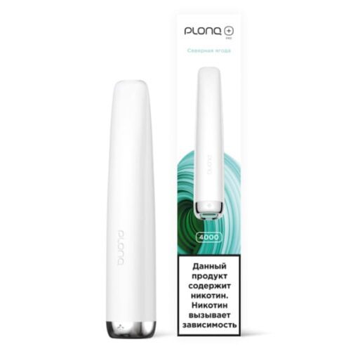 Plonq / Электронная сигарета Plonq Plus Pro Northern Berry (4000 затяжек, одноразовая) в ХукаГиперМаркете Т24