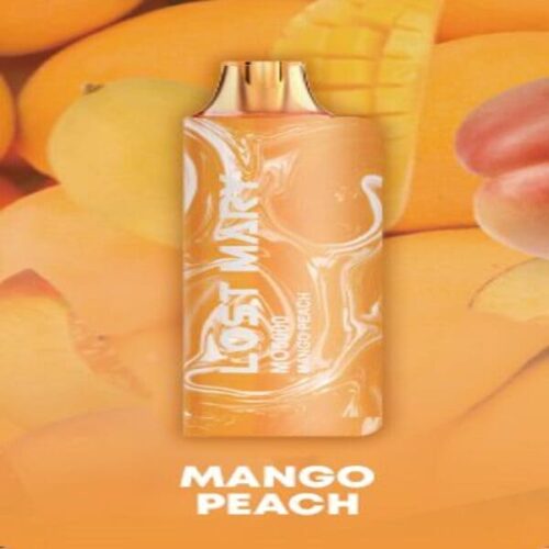Lost Mary / Электронная сигарета Lost Mary MO5000 Mango peach (5000 затяжек, одноразовая) в ХукаГиперМаркете Т24