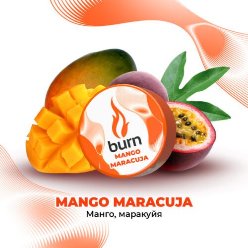 Burn / Табак Burn Mango maracuja, 25г [M] в ХукаГиперМаркете Т24