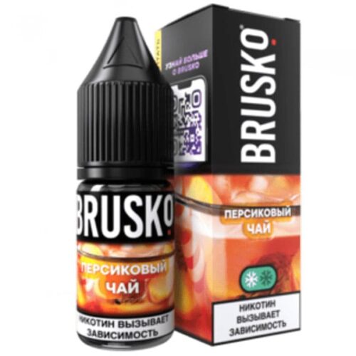 Brusko / Жидкость Brusko Salt Персиковый чай, 10мл, 2мг [М] в ХукаГиперМаркете Т24