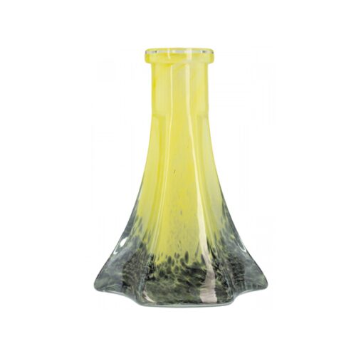 Glass / Колба Glass Piramida чёрно-жёлтая крошка в ХукаГиперМаркете Т24