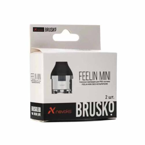 Brusko / Упаковка сменных картриджей Brusko Feelin Mini (2мл, 2шт) в ХукаГиперМаркете Т24