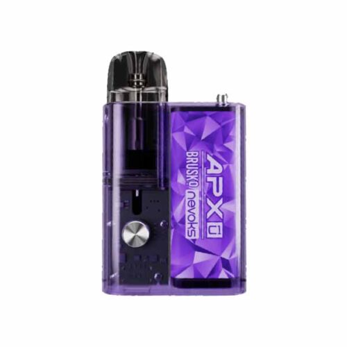 Brusko / Электронная сигарета Brusko APX C1 1000 mAh Фиолетовый кристалл (многоразовая) в ХукаГиперМаркете Т24
