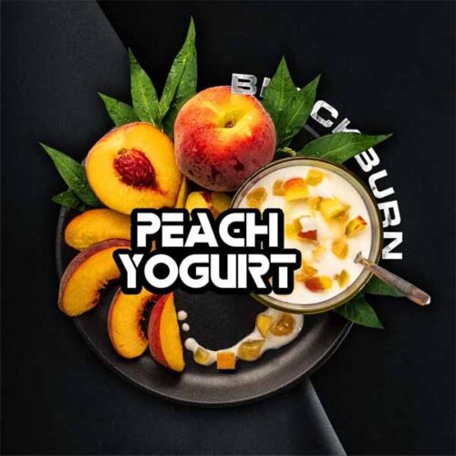 Burn / Табак Black Burn Peach yogurt, 100г [M] в ХукаГиперМаркете Т24
