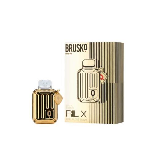 Brusko / Электронная сигарета Brusko Riil X 700mAh Золотой (многоразовая) в ХукаГиперМаркете Т24