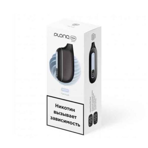 Plonq / Электронная сигарета Plonq Max Smart Чистый (8000 затяжек, одноразовая) в ХукаГиперМаркете Т24