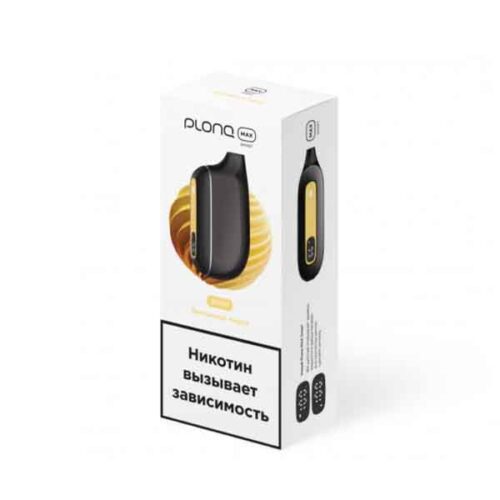 Plonq / Электронная сигарета Plonq Max Smart Лимонный пирог (8000 затяжек, одноразовая) в ХукаГиперМаркете Т24
