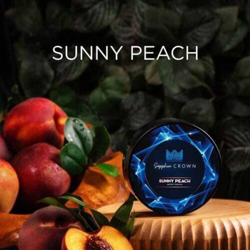 Crown / Табак Crown Sapphire Sunny peach, 200г [M] в ХукаГиперМаркете Т24