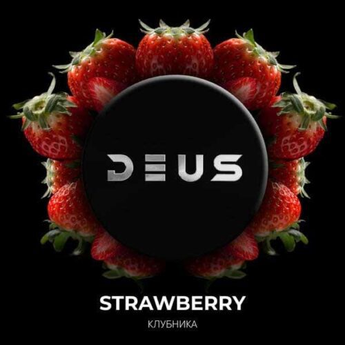 Deus / Табак Deus Strawberry, 30г [M] в ХукаГиперМаркете Т24