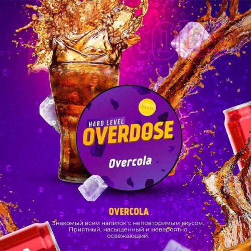 Overdose / Табак Overdose Overcola, 100г [M] в ХукаГиперМаркете Т24
