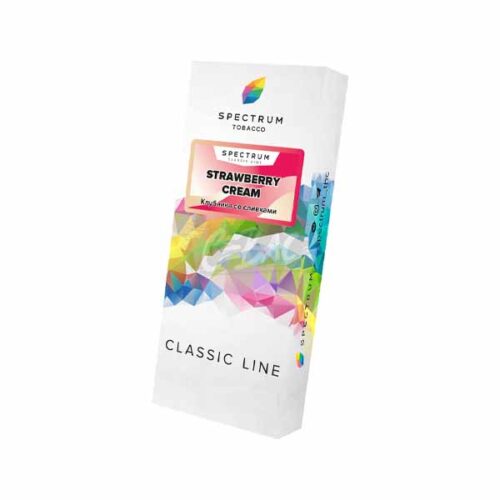 Spectrum / Табак Spectrum Classic Line Strawberry Cream, 100г [M] в ХукаГиперМаркете Т24