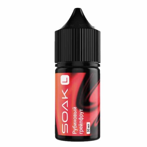 Soak / Жидкость Soak L Ruby Grapefruit (30мл, 20мг) в ХукаГиперМаркете Т24