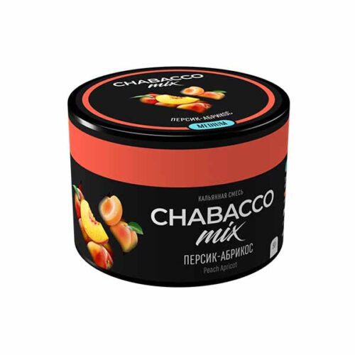 CHABACCO / Бестабачная смесь Chabacco Mix Medium Peach Apricot, 50г [M] в ХукаГиперМаркете Т24